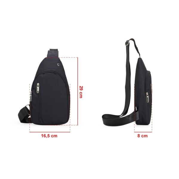Bolsa de Ombro Nylon - 01442 - Imagem 5