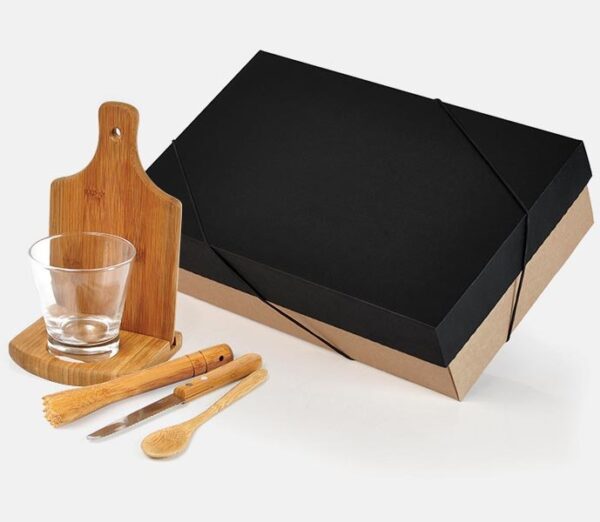 Kit Para Caipirinha Em Bambu/Madeira - 0,35 L - 6 Pçs - KE-00463 - Imagem 4