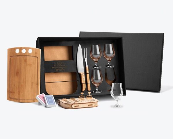 Kit Churrasco Cerveja E Truco 8 Pçs C/ Jogo De Baralho -KT-90077 - Imagem 2
