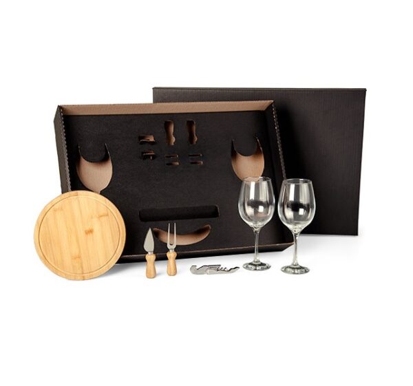 Kit Queijo E Vinho - 6 Pçs - KT-90207 - Imagem 2