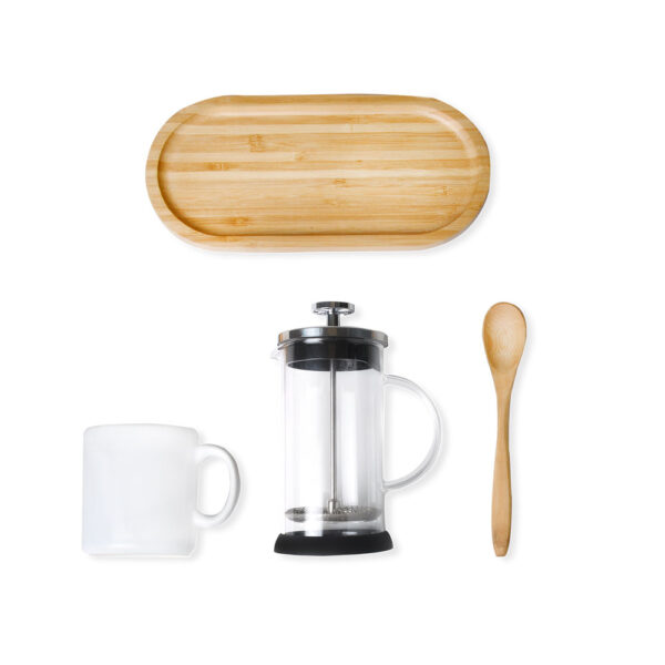 Kit Para Café Com Prensa Francesa - 4 Pçs - KT-90279 - Imagem 2