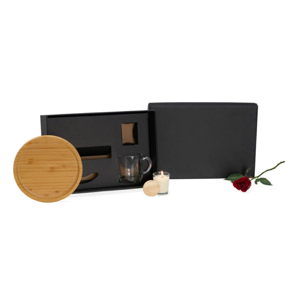 Kit Para Café Com Vela Aromatizada - 3 Pçs - KT-90421 - Imagem 2