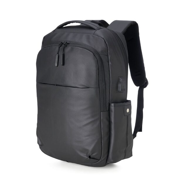 Mochila Couro Sintético USB 20 Litros - 20061 - Imagem 2