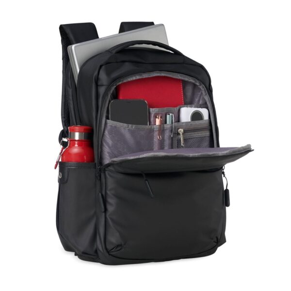 Mochila Couro Sintético USB 20 Litros - 20061 - Imagem 4