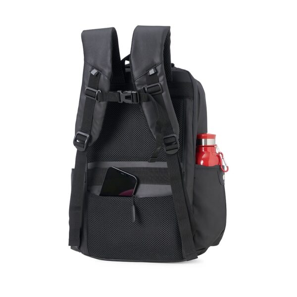 Mochila Couro Sintético USB 20 Litros - 20061 - Imagem 9
