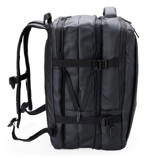 Mochila Expansível de Couro Sintético 36 Litros - 08084 - Imagem 7