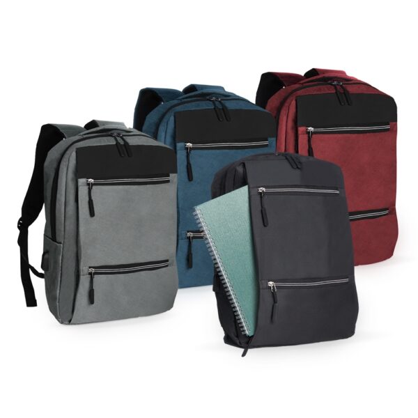 Mochila de Nylon USB 20L - 01318 - Imagem 3