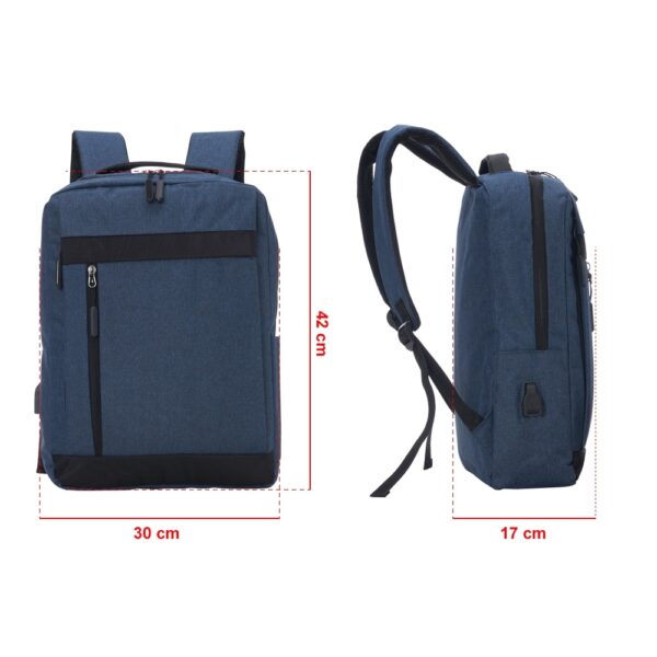 Mochila de Nylon USB 21L - 1325 - Imagem 7