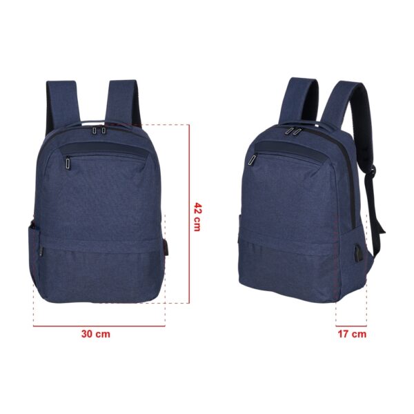 Mochila de Nylon USB 21L - 04057 - Imagem 6