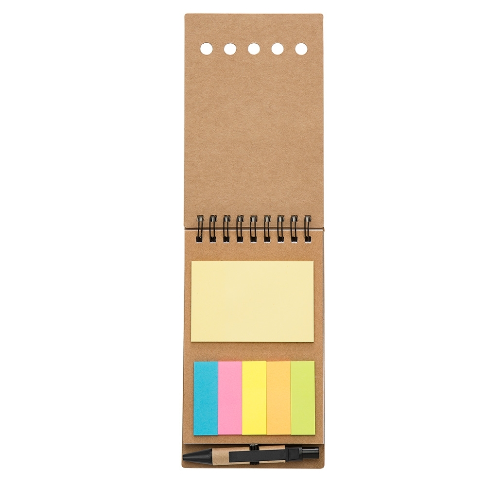 Bloco de Anotações com Caneta e Post-it - Imagem 3