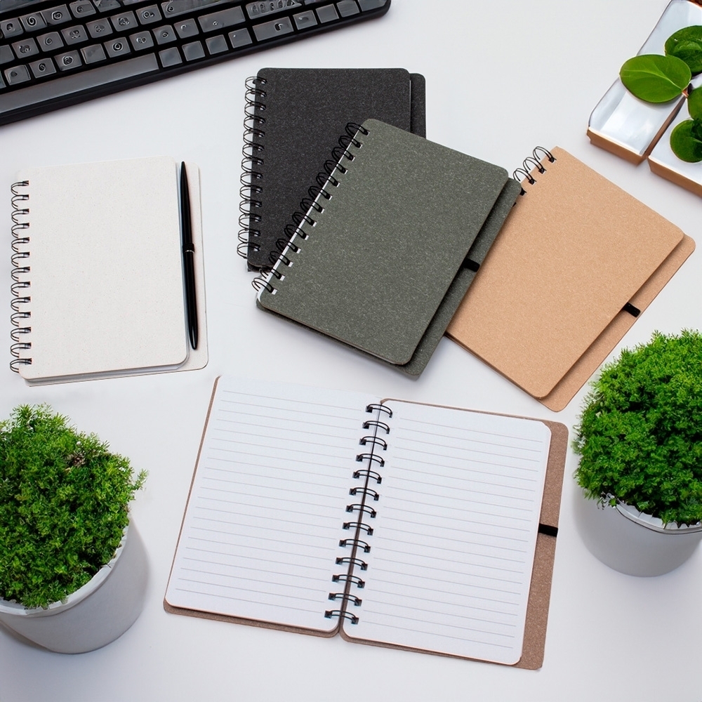 Caderno Kraft B6 com Porta Caneta - Imagem 2