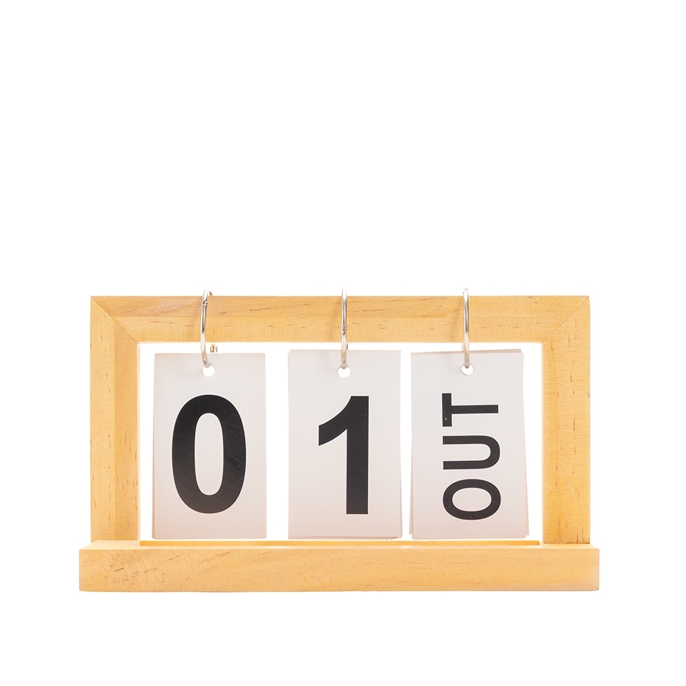 Calendário Permanente Madeira - Imagem 2
