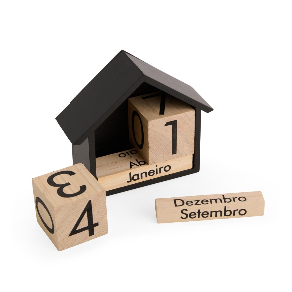 Calendário Permanente Madeira - Imagem 2
