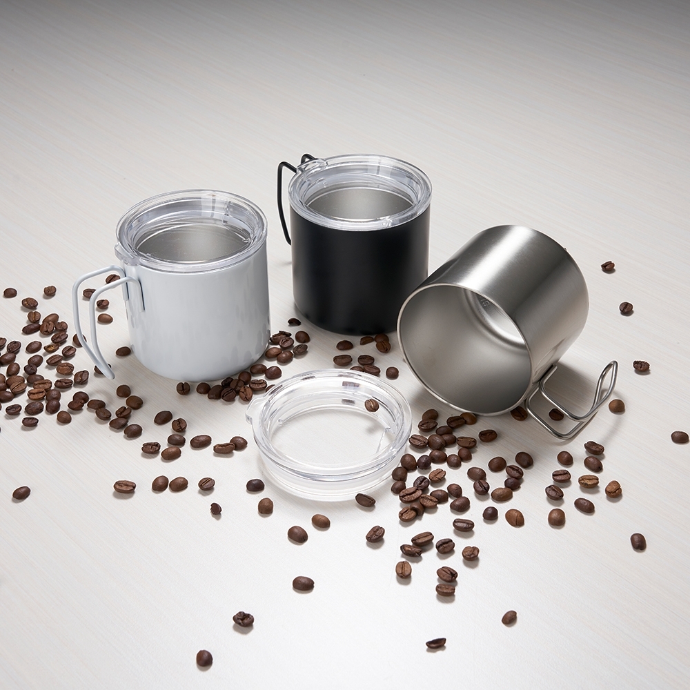 Caneca Inox Parede Dupla 350ml - Imagem 2