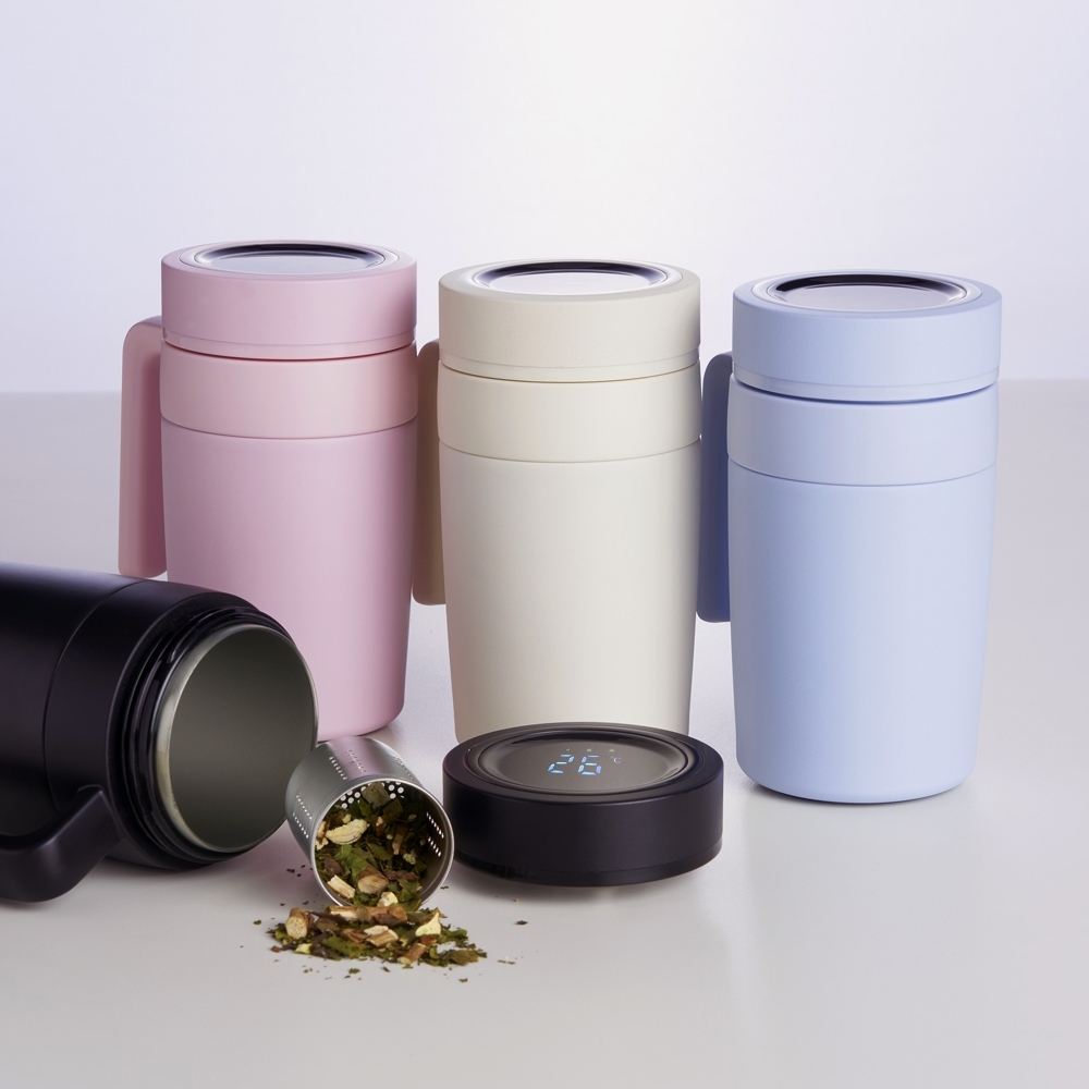 Caneca Térmica Inox 500ml com Display LED - Imagem 2