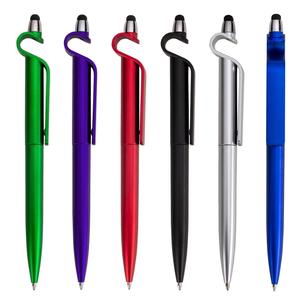 Caneta Plástica Touch com Suporte - Imagem 2