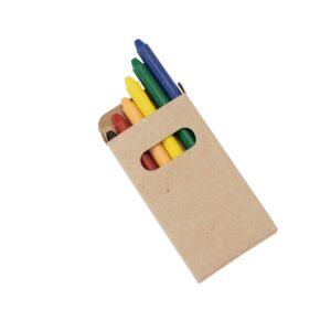 Kit Giz de Cera 6 Cores
