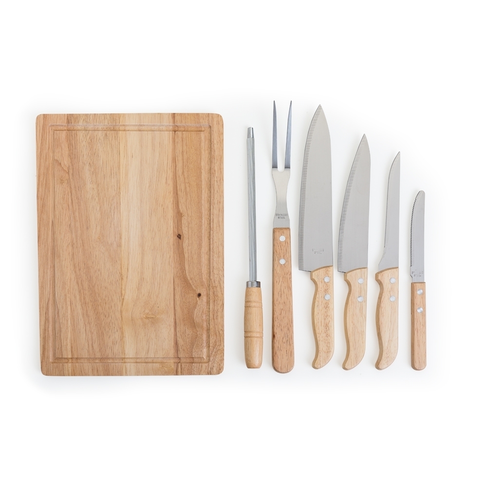 Kit Talheres Para Churrasco com 8 peças - Imagem 3